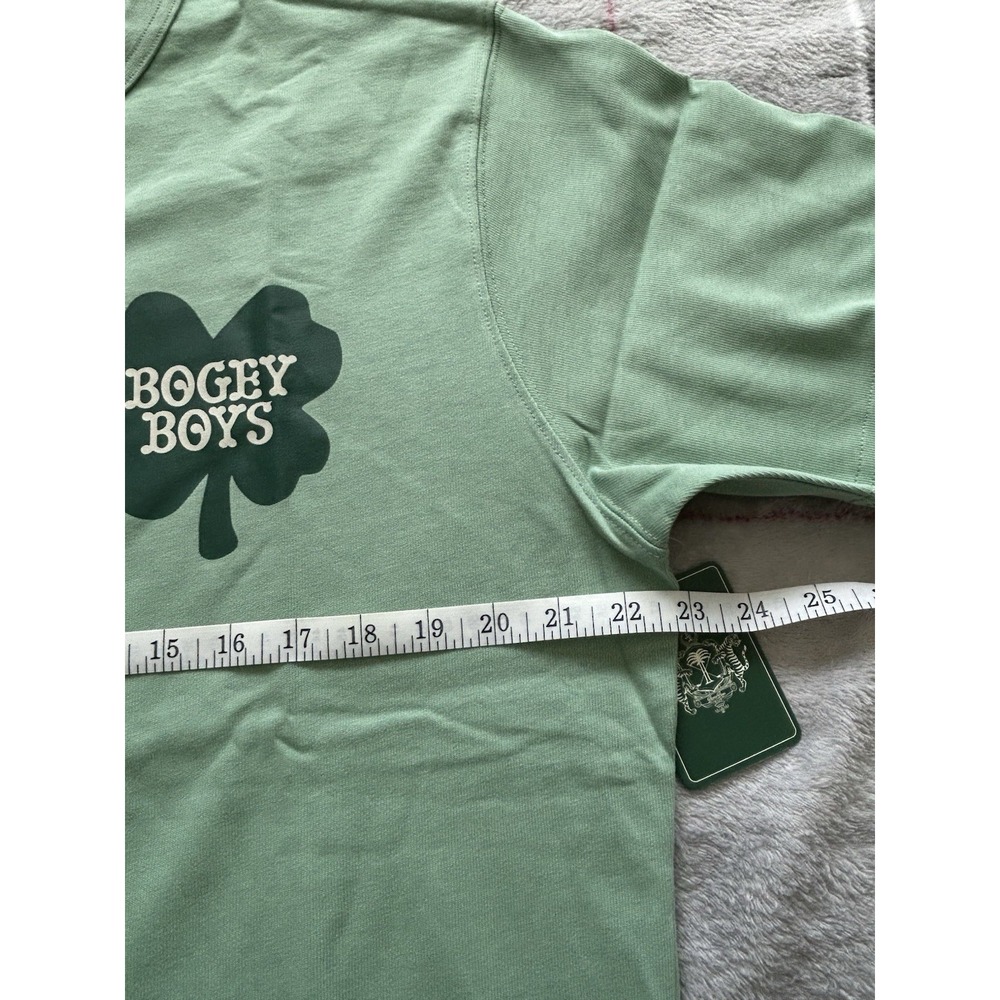 bogey boys Macklemore clover t-shirt green large. Golfing Street St. Patrick NEW - Picture 9 of 10